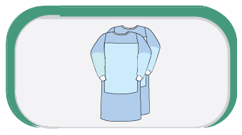 Protected Surgical Gown