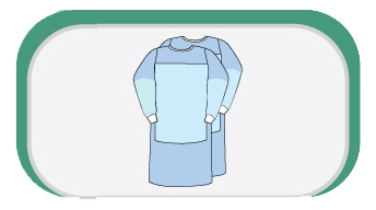 Protected Surgical Gown