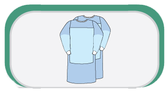 Protected Surgical Gown