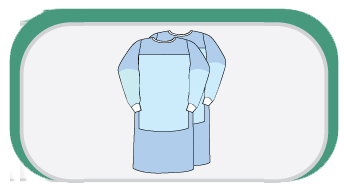 Protected Surgical Gown