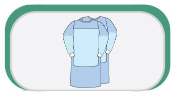 Protected Surgical Gown