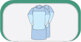 Protected Surgical Gown