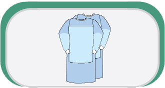 Protected Surgical Gown