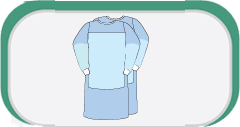 Protected Surgical Gown